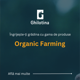 Ghilotina Organic Farming pentru coniferele tale