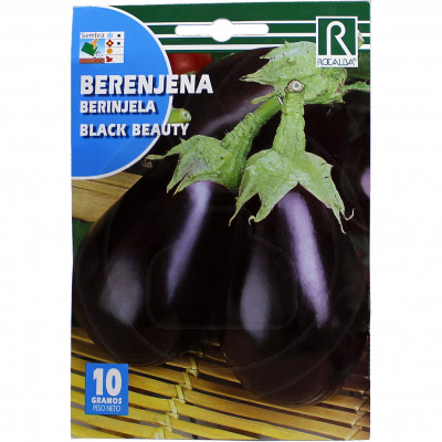 rocalba seed eggplant black beauty 100 g - 1