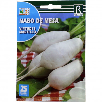 rocalba seed white radish virtudes martillo 25 g - 3