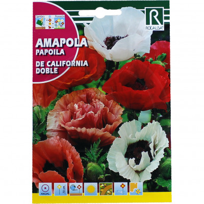 rocalba seed poppy de california doble 2 g - 1