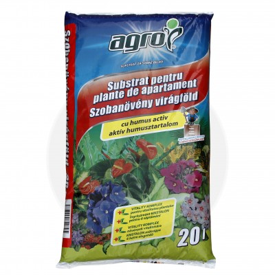 agro cs substrat plante apartament 20 litri - 1