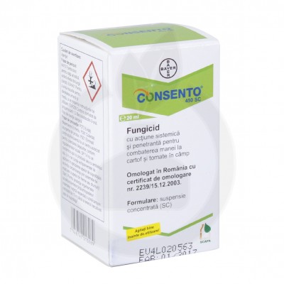 bayer fungicid consento 450 sc 20 ml - 1