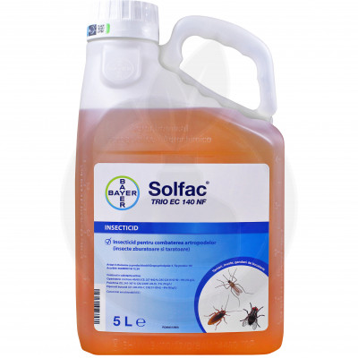 bayer insecticide solfac trio ec 140 nf 5 l - 3