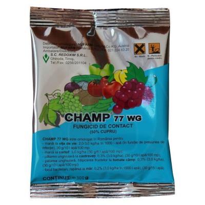 nufarm fungicid champ 77 wg 300 g - 1