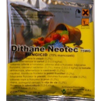 dow agro sciences fungicid dithane neotec 75 wg 20 g - 1