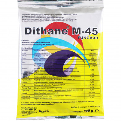 dow agro sciences fungicid dithane m 45 200 g - 1