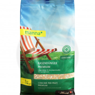 hauert fertilizer manna lawn fertilizer premium 2 kg - 1