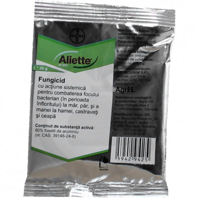 bayer fungicid aliette wg 80 20 g - 4