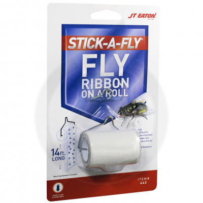 jt eaton adhesive trap stick a fly ribbon on a roll - 3