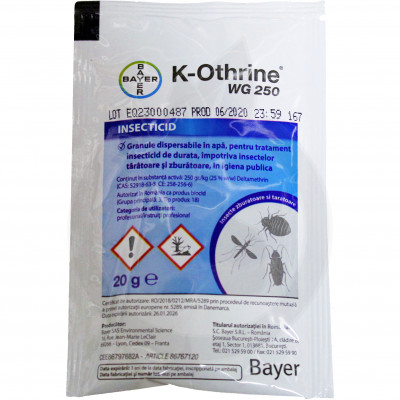 bayer insecticid k othrine wg 250 20 g - 1