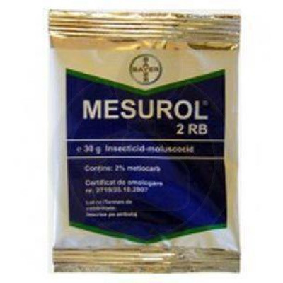 bayer moluscocid mesurol 2 rb 30g - 0
