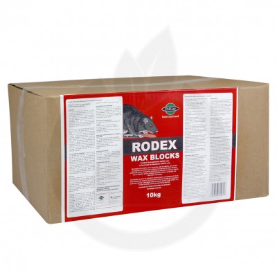 pelgar rodenticid rodex wax block 10 kg - 1