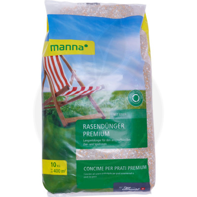 hauert manna premium lawn fertilizer 10 kg - 1