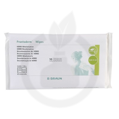b.braun dezinfectant prontoderm wipes 10 servetele - 1