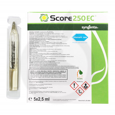 syngenta fungicid score 250 ec 2.5 ml - 3