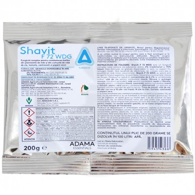 adama fungicid shavit f 72 wdg 200 g - 1