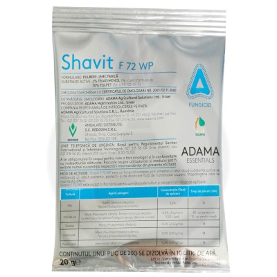 adama fungicid shavit f 72 wp 20 g - 1