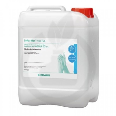b.braun dezinfectant softa man viscorub 5 litri - 1