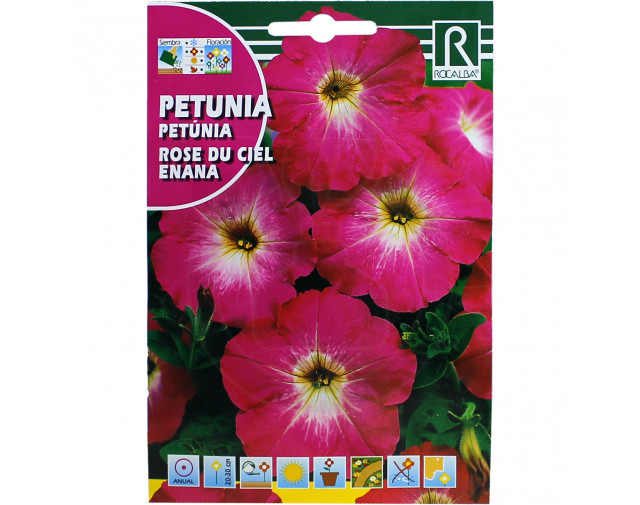 Petunia Rose du Ciel Enana, 0.5 g