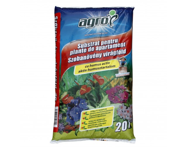 Substrat pentru plante de camera, 20 litri