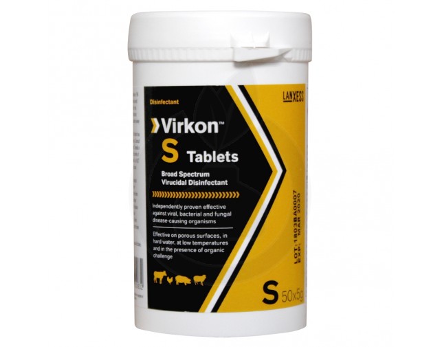 Virkon S Tablets, 250 g - 50 tablete x 5 g 