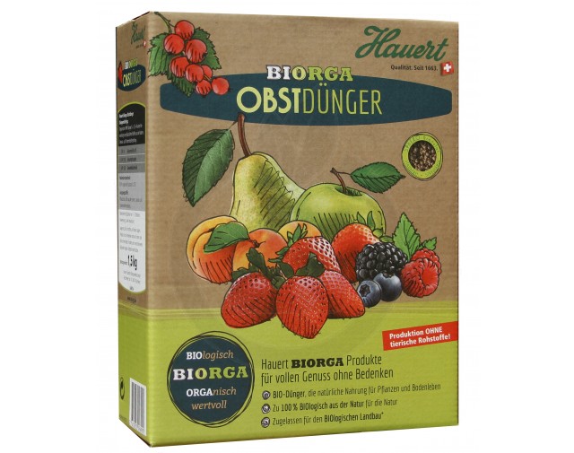 Ingrasamant organic fructe Hauert, 1.5 kg