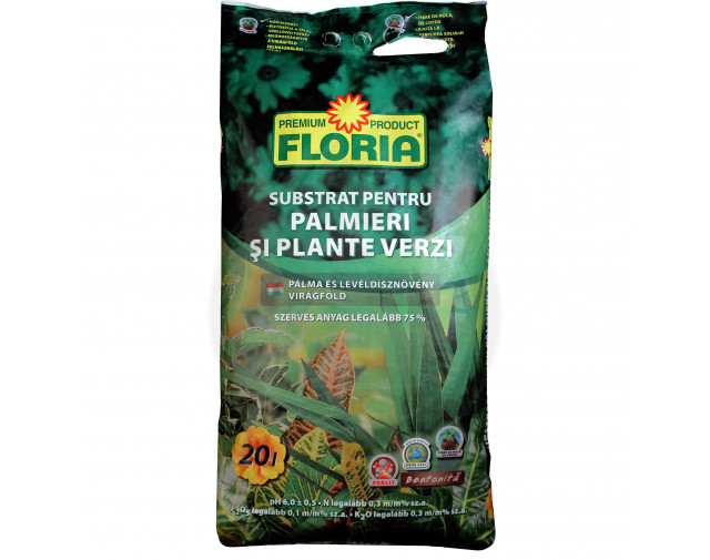 Substrat pentru palmieri si plante verzi, 20 litri
