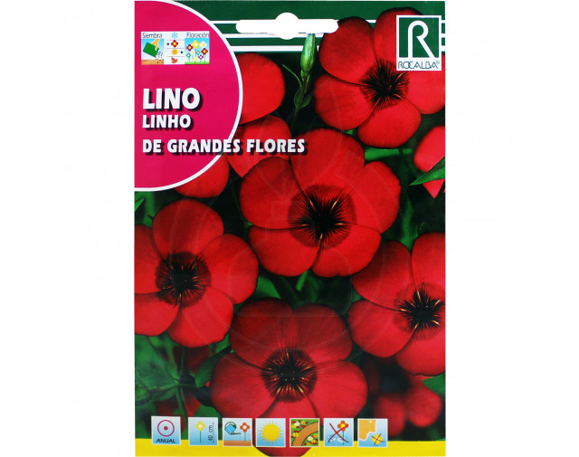 In Decorativ Lino De Grandes Flores 2, 6 g