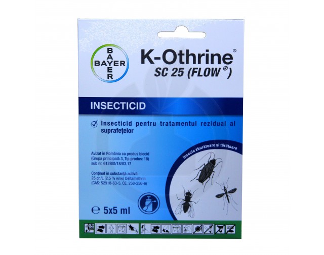 K-Othrine SC 25, 5 x 5 ml
