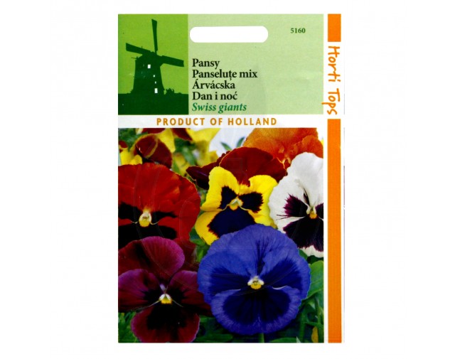 Panselute Amestec Culori, Viola Swiss Giant Mix, 0.25 g