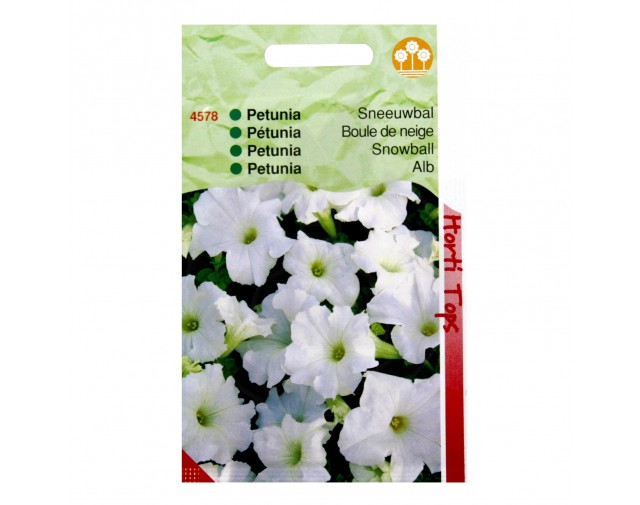 Petunie Alba, Petunia Nana Compacta Alb, 0.2 g
