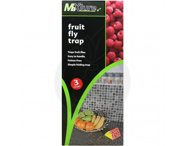 MaXlure Fruit Fly Trap, capcana musculita de otet, set 3 bucati