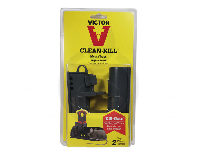 Victor Clean Kill M162, capcana soareci, set 2 bucati