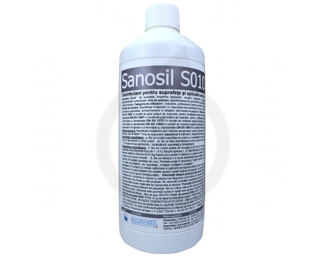 Sanosil S010 Ag, 1 litru