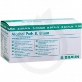 b.braun dezinfectant alcohol pads 100 buc - 1