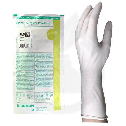 b.braun gloves vasco surgical powdered 6 5 2 p - 4