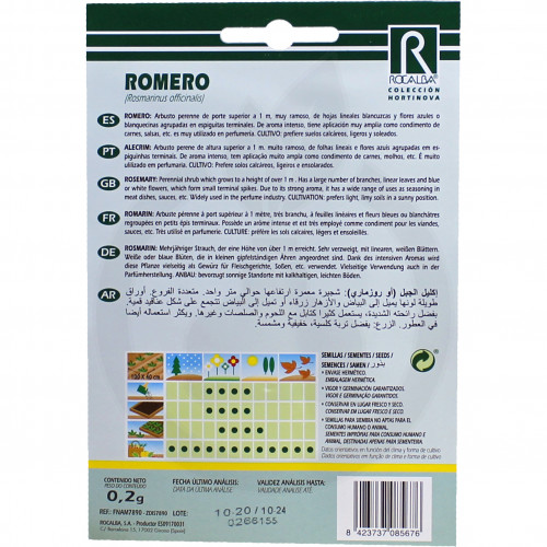 rocalba seed rosemary 0 2 g - 4