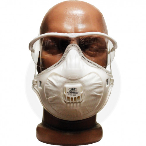 jsp valve half mask 3x ffp2v filterspec protection kit - 1