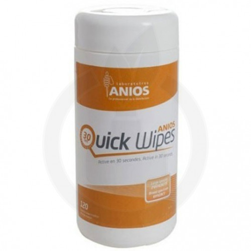 anios laboratoires disinfectant quick wipes 120 wipes - 1