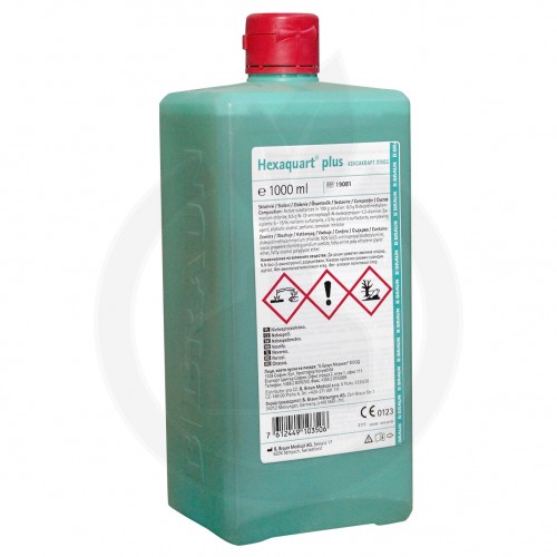 b.braun dezinfectant hexaquart plus 1 litru - 2