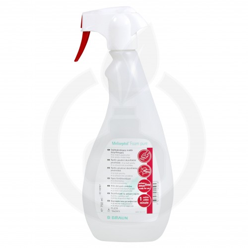 b.braun dezinfectant meliseptol foam pure 750 ml - 1