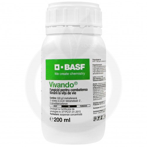 basf fungicide vivando 200 ml - 3