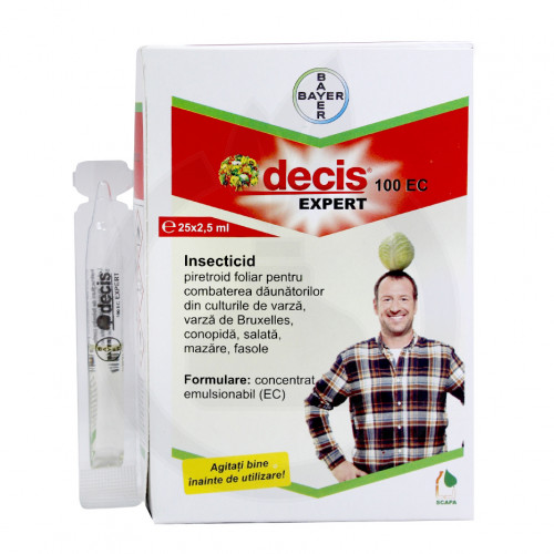 bayer insecticid agro decis expert 100 ec 2.5 ml - 5