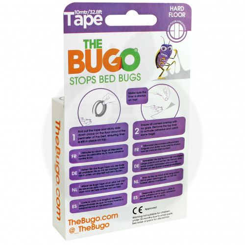 fantastak ltd bugo tape bed bugs trap 25 mm x 10 m - 2