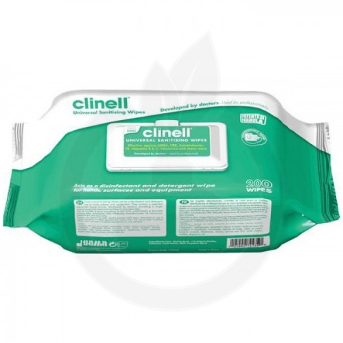 gama healthcare dezinfectant clinell 4 in 1 200 servetele - 1