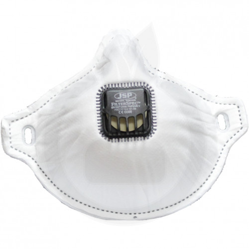 jsp valve half mask 3x ffp2v filterspec smoke protection kit - 5