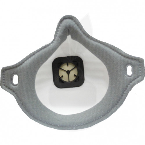 jsp valve half mask 3x ffp2v filterspec smoke protection kit - 6