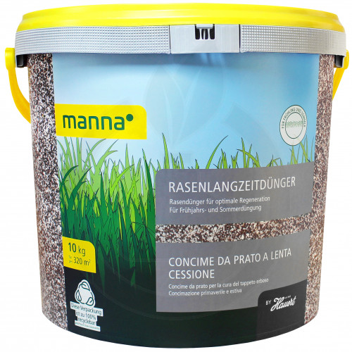 hauert manna slow release lawn fertilizer 10 kg - 3