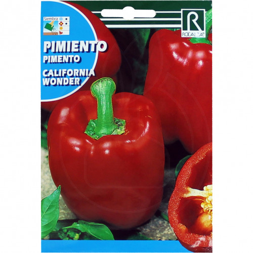rocalba seed red pepper california wonder 1 g - 1