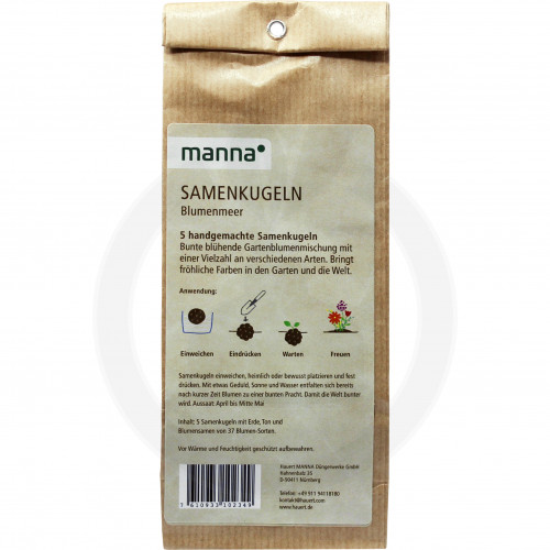 hauert seed multicolor flowers mix manna 90 g - 3